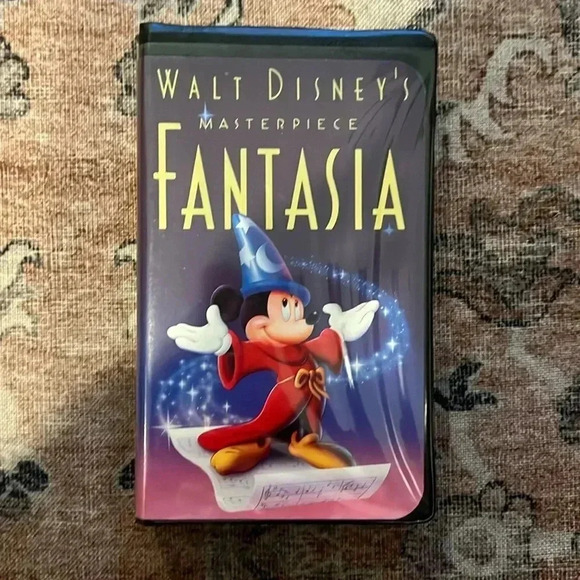Fantasia VHS - RARE , Black Diamond 1132 DISNEY - Picture 1 of 6